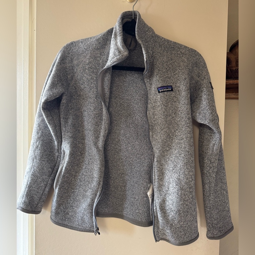 Patagonia Gray Vest Cozy Fleece Design
